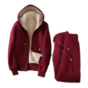 Conjunto Feminino de Moletom Peluciado Teddy Forglows