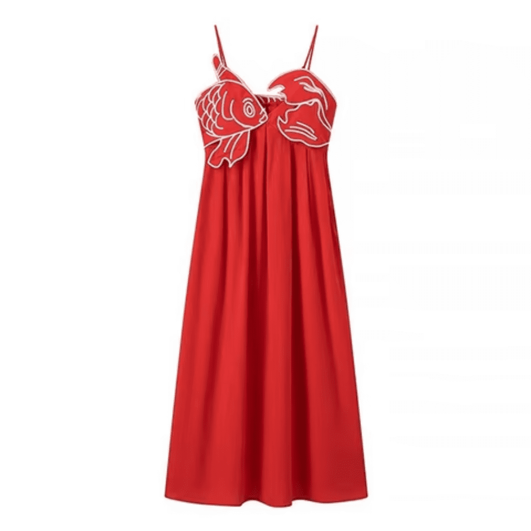 Vestido Feminino Longo de Linho Carpa Forglows