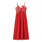 Vestido Feminino Longo de Linho Carpa Forglows