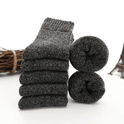 Kit de Meia de Lã Merino Unissex 5 Peças Forglows