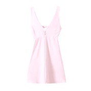 Mini Vestido Feminino com Botões em Strass Forglows