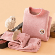 Conjunto Térmico Infantil com Pelúcia Unissex Forglows