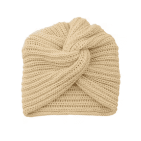 Turbante Feminino Cruzado em Tricô