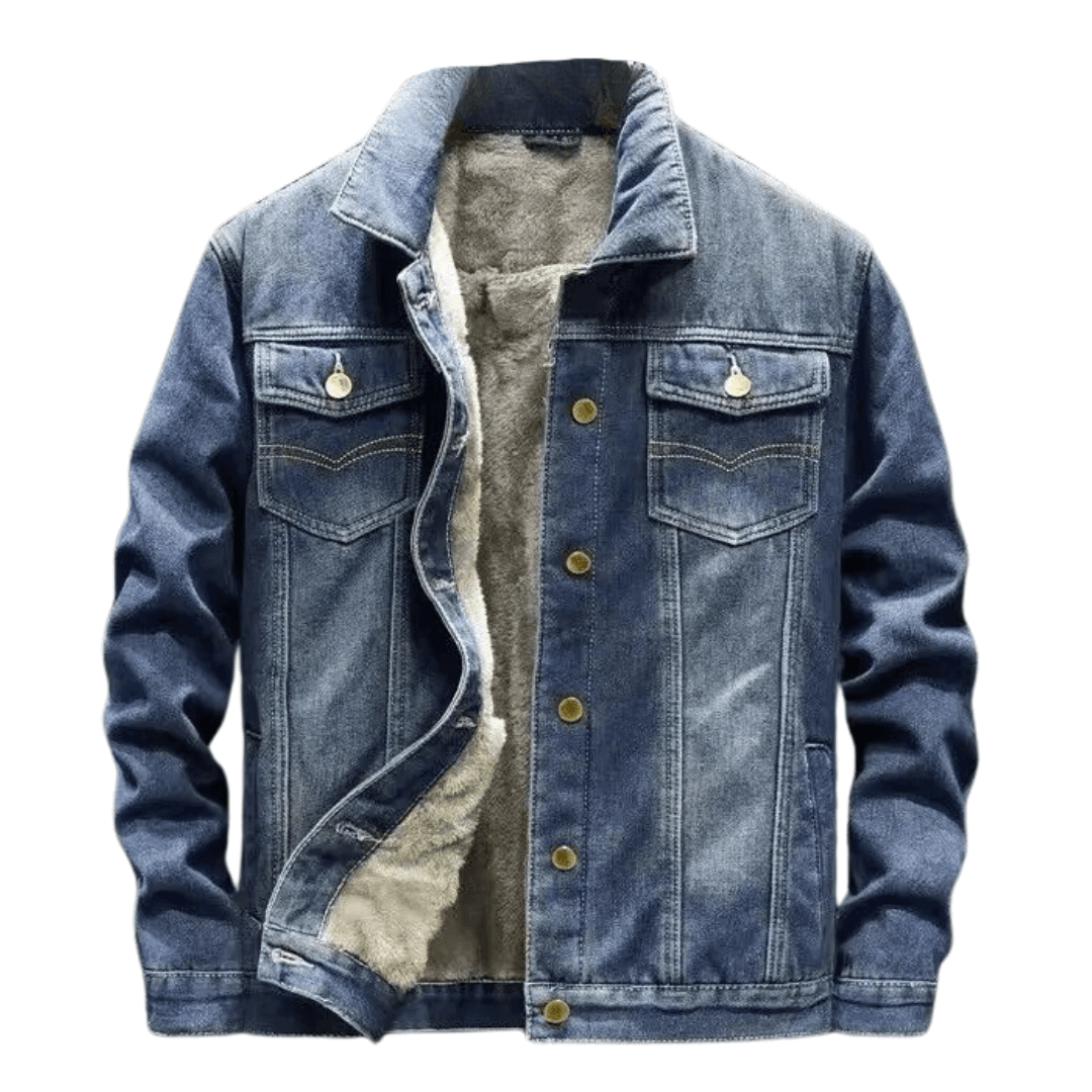Jaqueta Jeans Masculina Peluciada Forglows