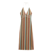 Vestido Feminino em Crochê Midi Forglows