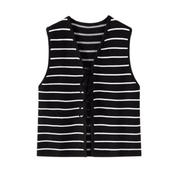 Colete Feminino de Fio com Amarração Aligne Forglows