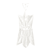 Vestido Feminino de Crochê Flor Forglows
