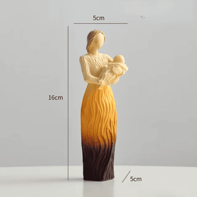 Escultura Família em Resina