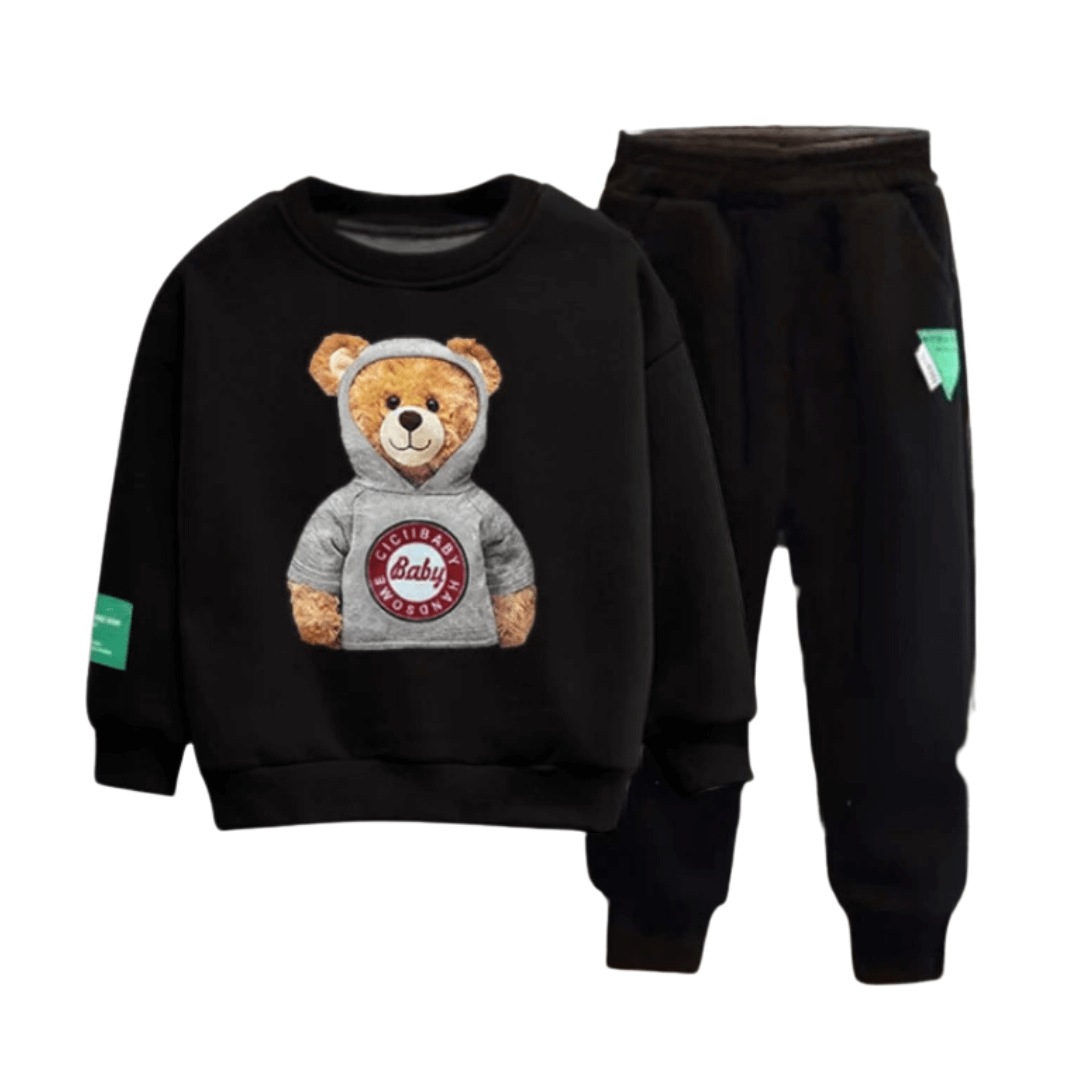 Conjunto Infantil de Moletom Teddy Forglows