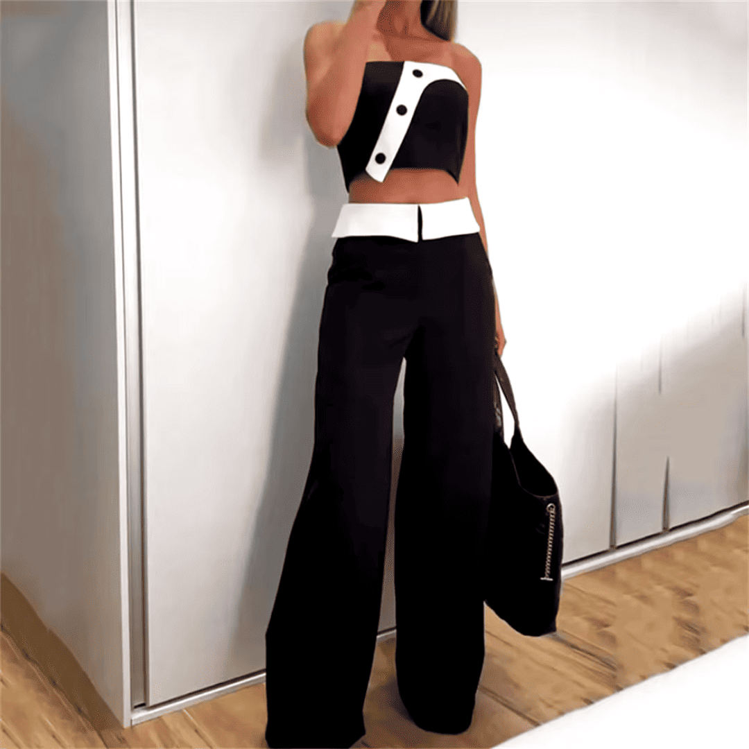 Conjunto Calça e Cropped Anitta Forglows