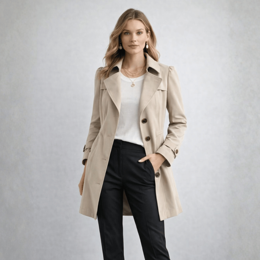 Trench Coat Feminino Finlândia Forglows