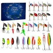 Calendário Contagem Regressiva Forglows + Iscas de Pesca Surpresa