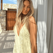 Vestido Feminino Longo com Lantejoulas Forglows