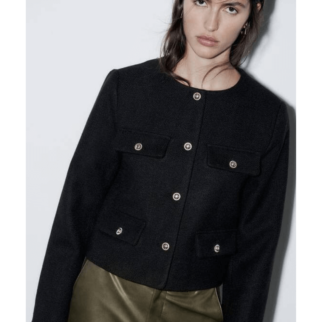 Casaco Cropped Feminino Jordana Forglows