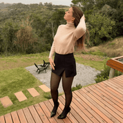 Suéter Feminino Gola Alta Peluciado Forglows