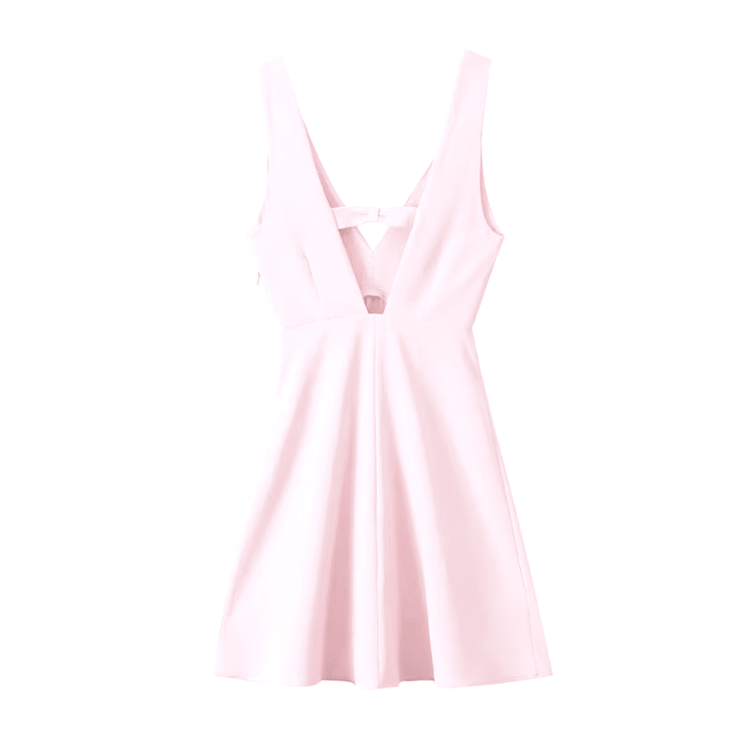 Mini Vestido Feminino com Botões em Strass Forglows