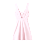 Mini Vestido Feminino com Botões em Strass Forglows