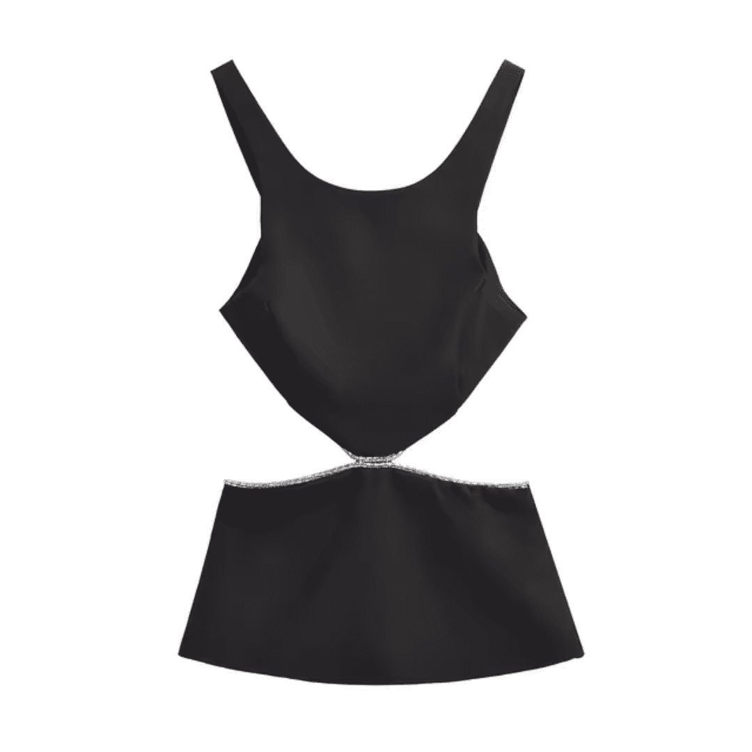 Blusa Feminina com Recorte e Pedraria Forglows