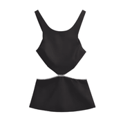 Blusa Feminina com Recorte e Pedraria Forglows