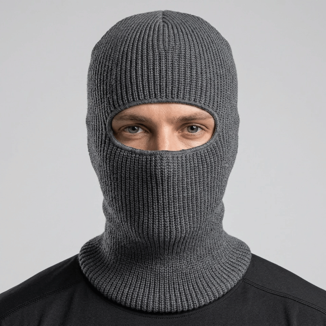 Balaclava Unissex em Tricô Forglows