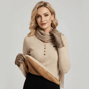 Suéter Feminino com Botões Peluciado Charlotte Forglows