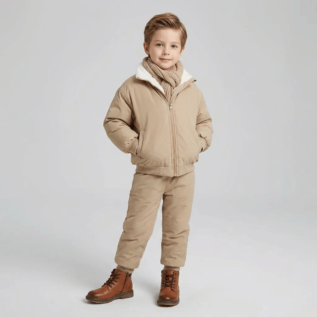 Conjunto de Agasalho Infantil Forrado Forglows