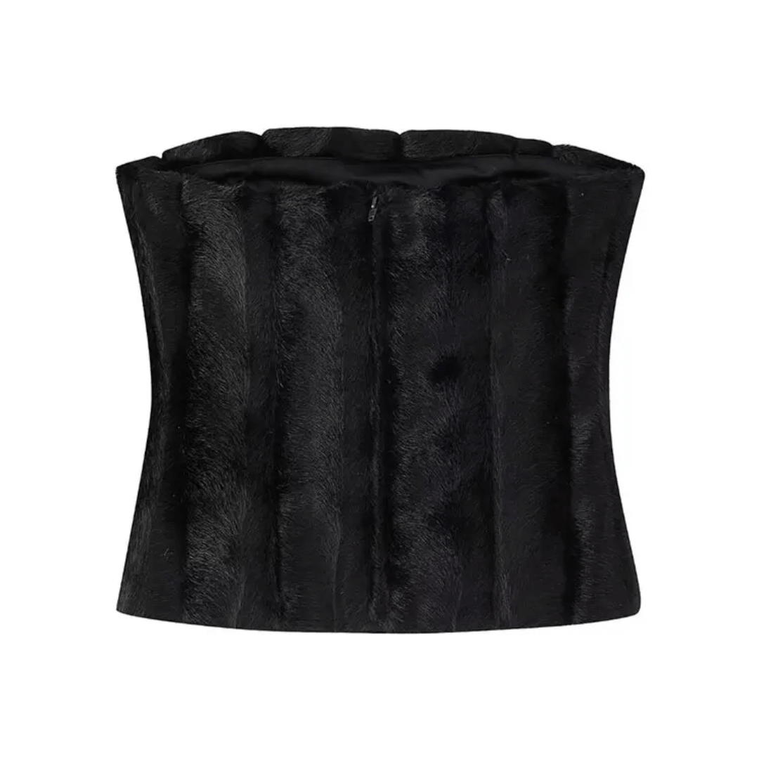 Cropped Feminino Tomara que Caia Pelúcia Miah Forglows