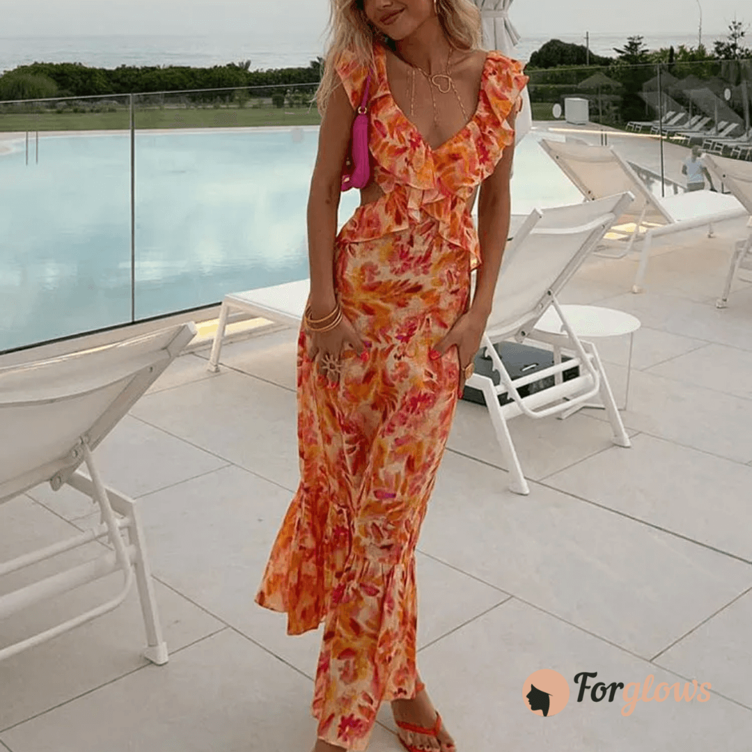 Vestido Feminino Longo Summer Forglows