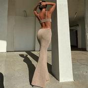 Vestido Feminino Longo Cavado Raquel Forglows