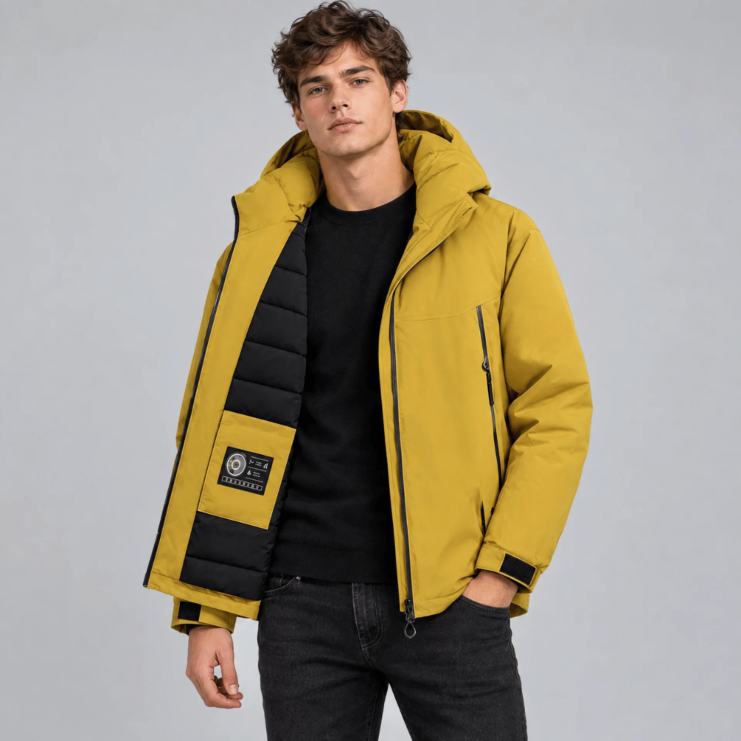 Jaqueta Masculina Puffer Impermeável Forglows
