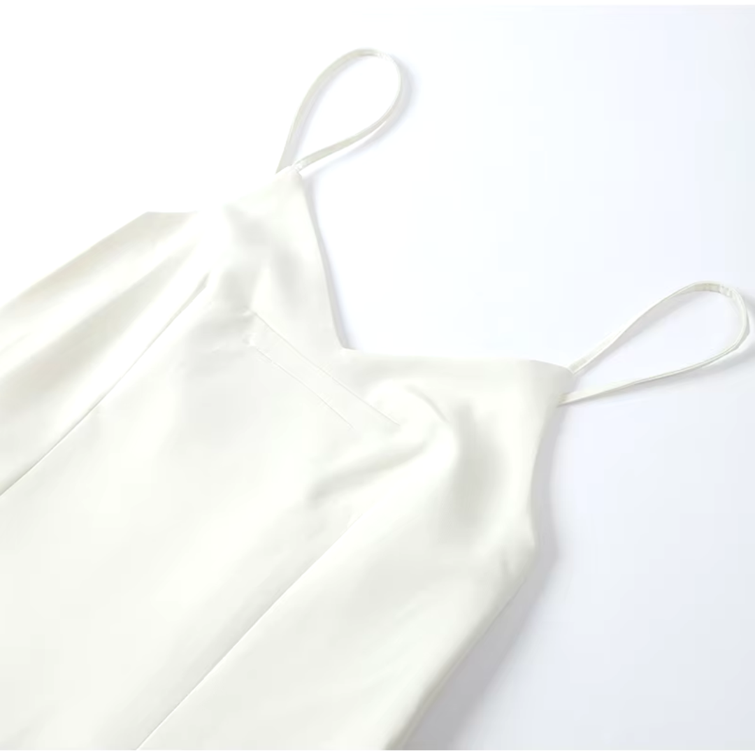 Vestido Feminino Longo com Camadas Fluidas
