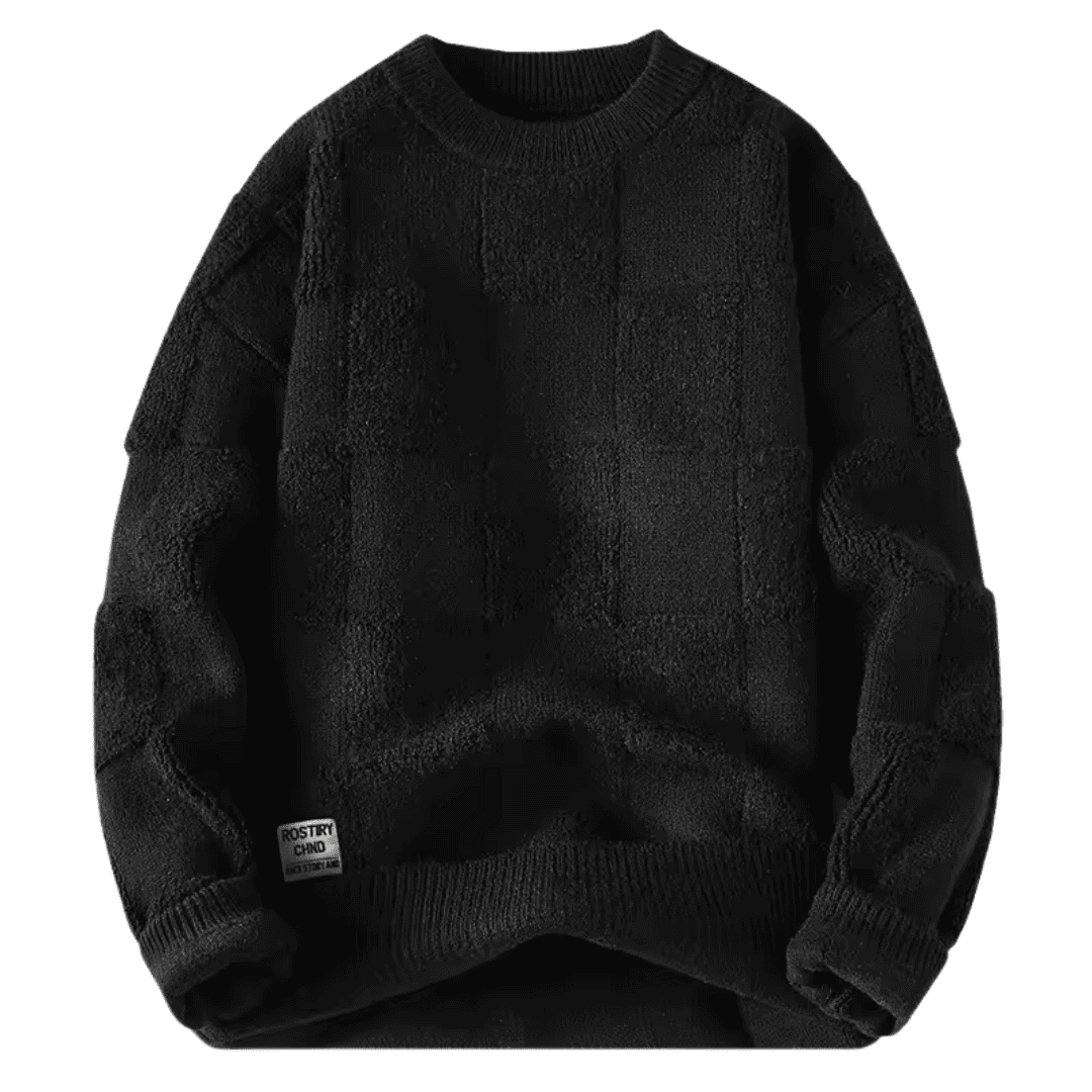 Suéter Masculino Casual em Lã