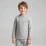 Conjunto Térmico Infantil com Pelúcia Unissex Forglows