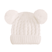 Touca Infantil com PomPom