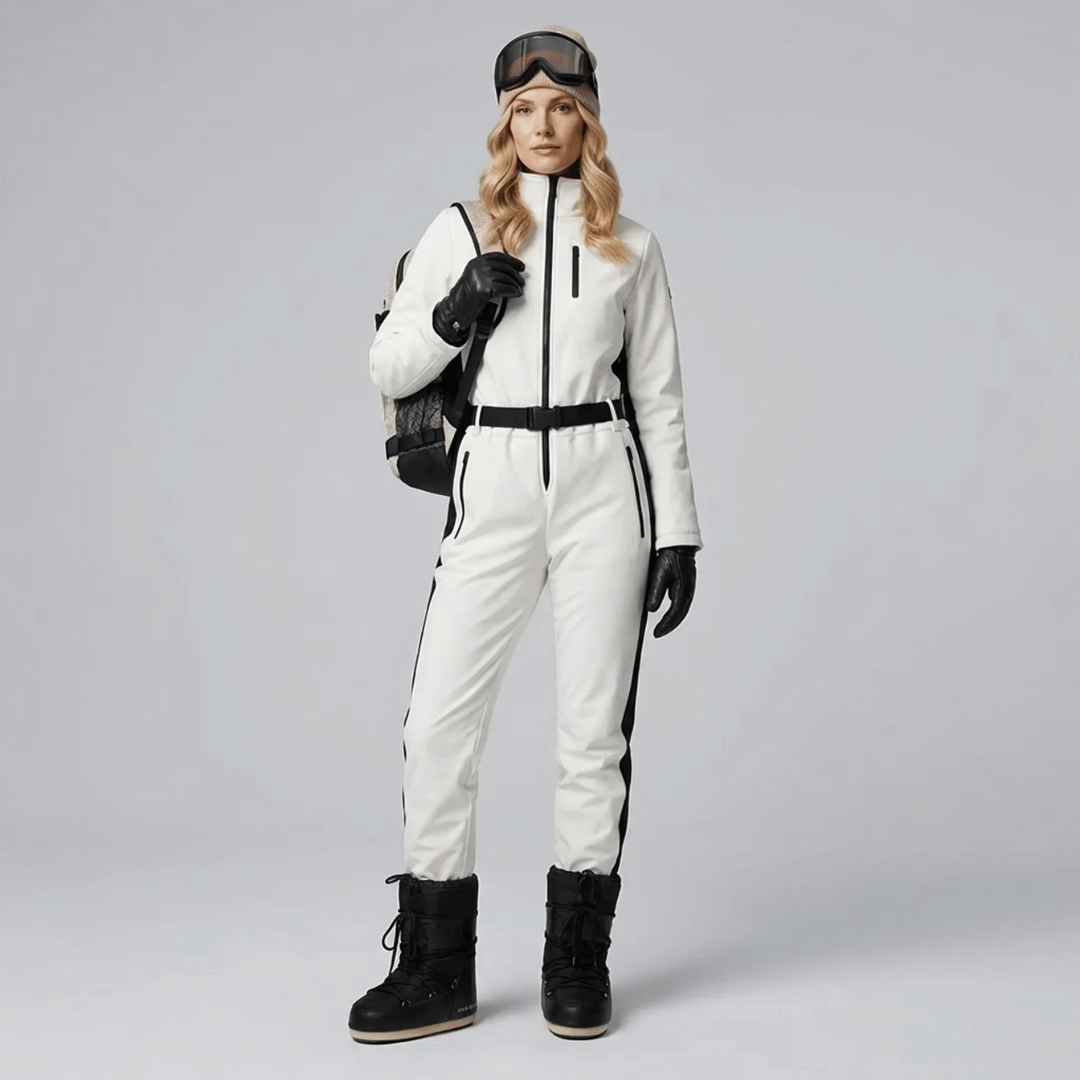 Macacão Feminino Impermeável para Neve Alpes Forglows