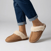 Pantufa Feminina Peluciada Camurça Forglows