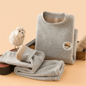 Conjunto Térmico Infantil com Pelúcia Unissex Forglows