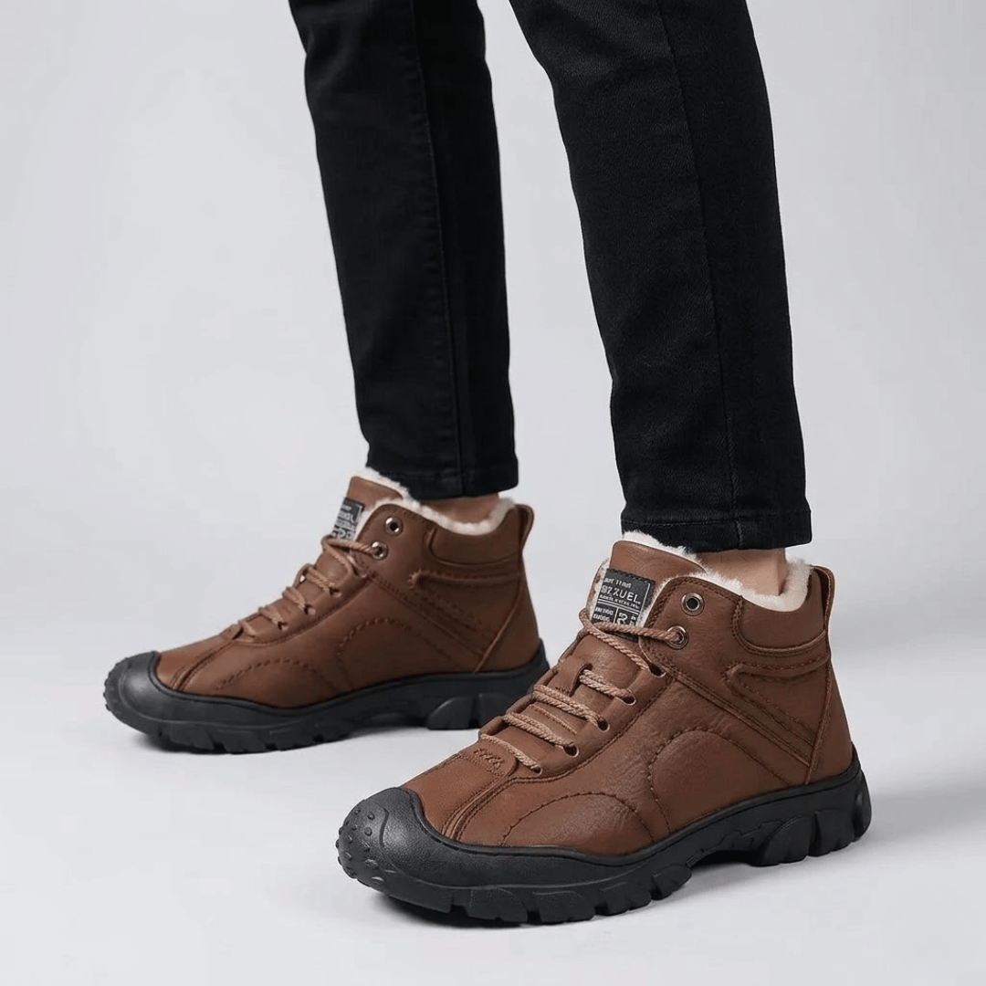 Bota Masculina Robusta com Pelúcia Forglows