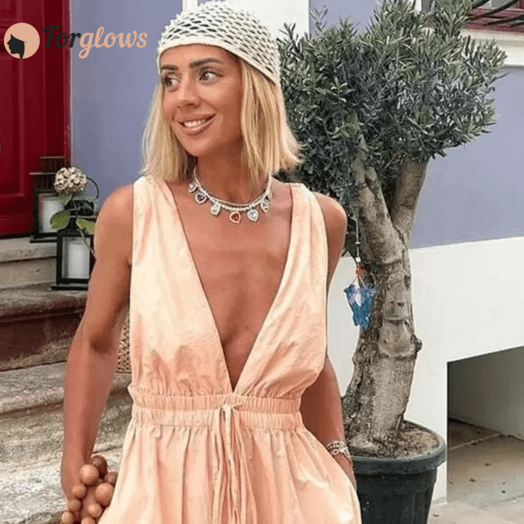 Vestido Feminino Midi Costas Nuas Laura Forglows