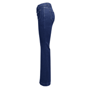 Calça Jeans Feminina Flare Forglows