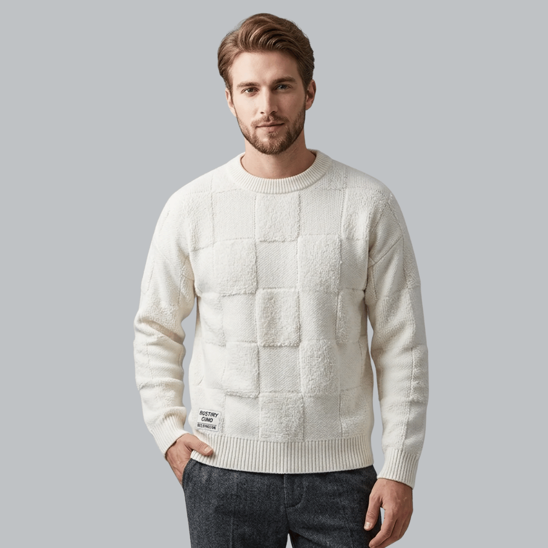 Suéter Masculino Casual em Lã Forglows