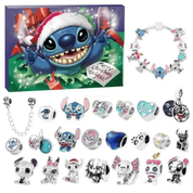 Calendário Contagem Regressiva Forglows + Berloques Surpresa Stitch
