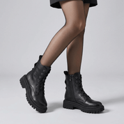 Bota Coturno Feminina Forrada Forglows