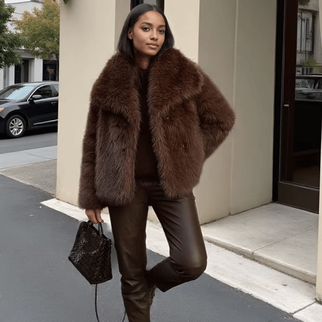 Casaco Feminino de Pele Marrakech Forglows