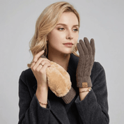Luva Unissex Forrada com Pelúcia Forglows