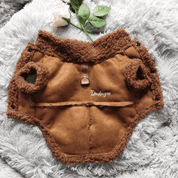 Roupa para Pet Nobuck com Pelúcia Forglows