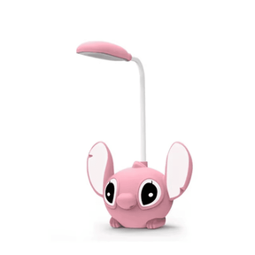 Luminária de Mesa com Apontador de Lápis do Stitch