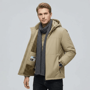 Casaco Masculino Forrado em Fleece Forglows