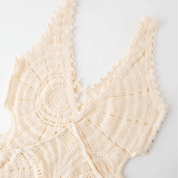 Vestido Feminino Longo de Crochê Búzios Forglows