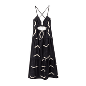 Vestido Feminino Longo com Estampa Geométrica Vicky Forglows